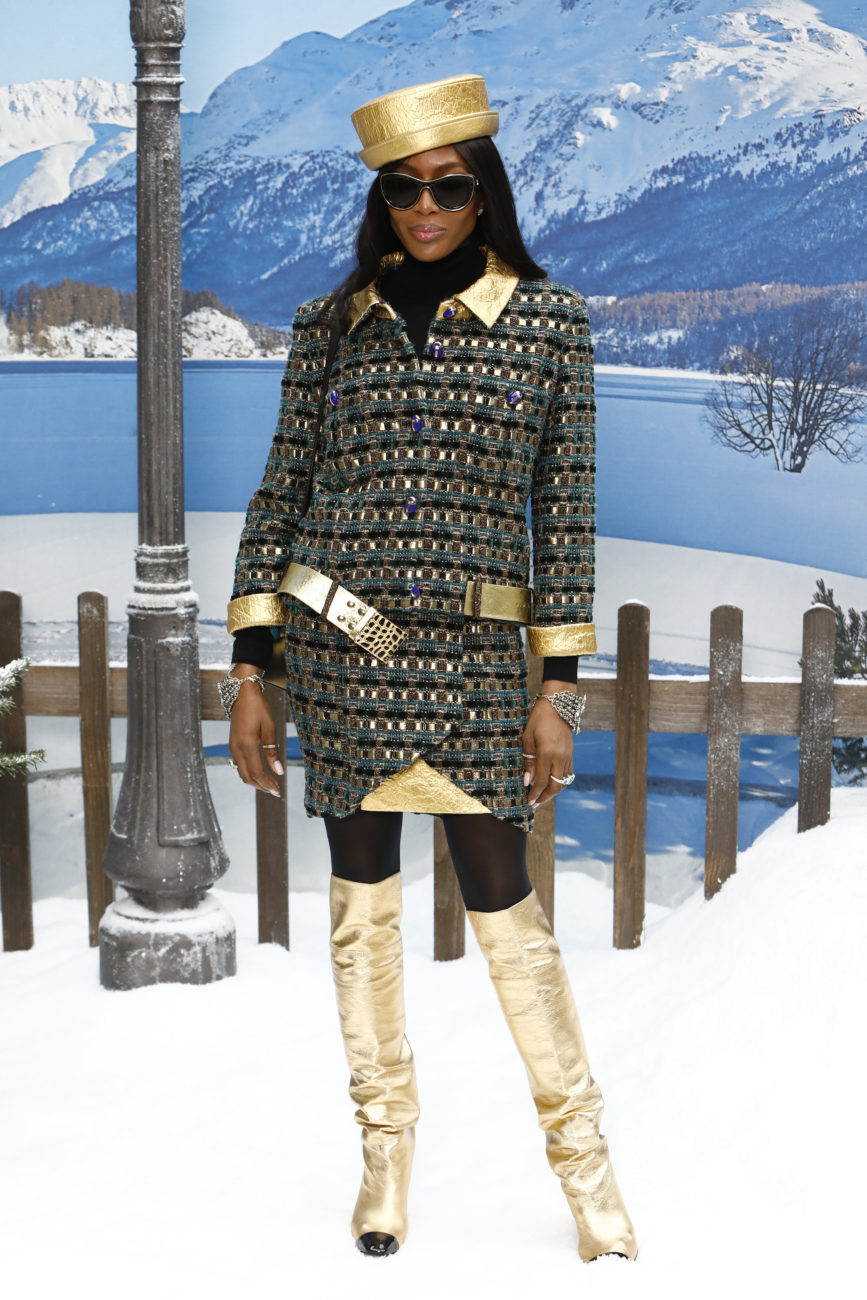 Naomi Campbell, Chanel FW 2019 Collection, Photo by Julien M. Hekimian/Getty Images, Courtesy of Chanel