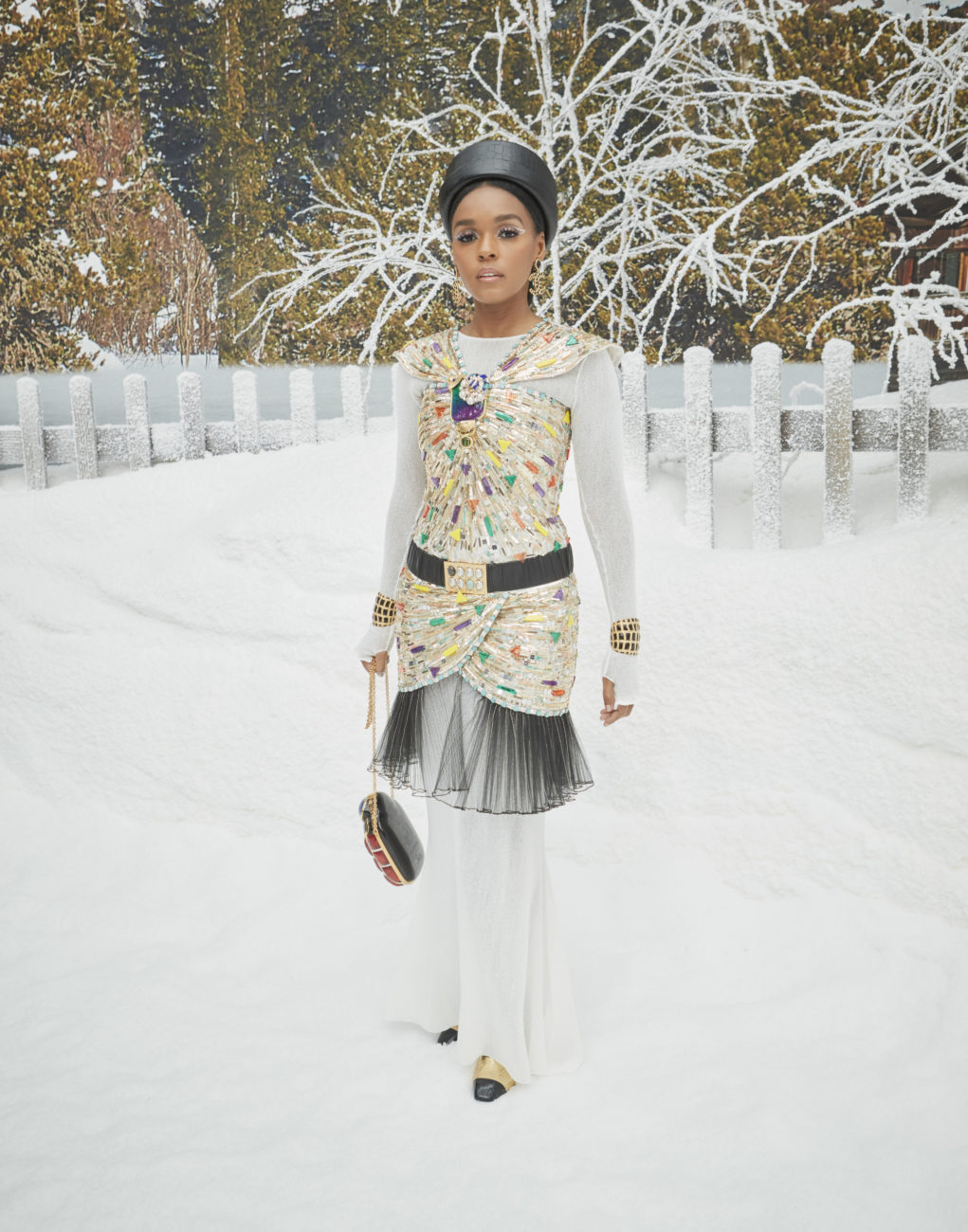Janelle Monae, Chanel FW 2019 Collection, Courtesy of Chanel