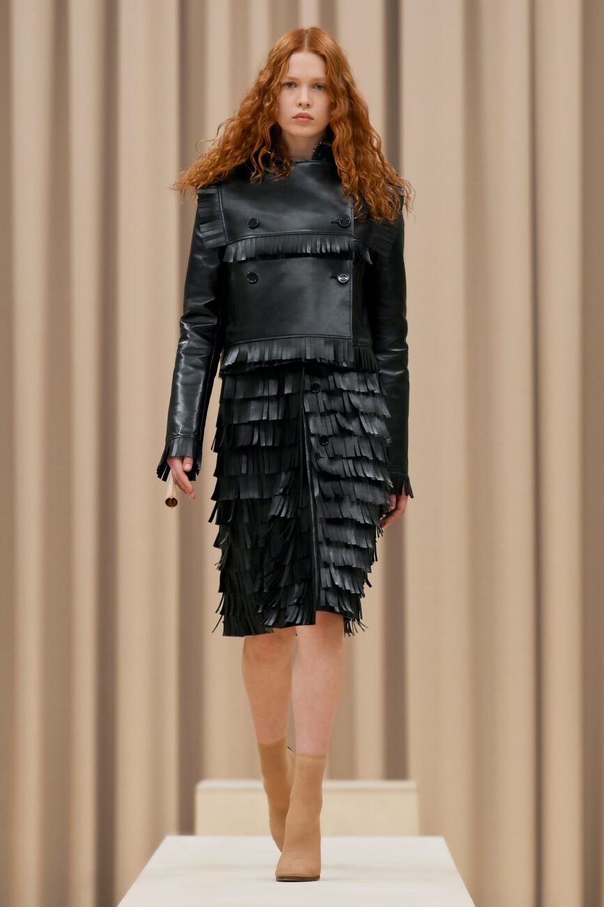 Burberry look 14. Courtesy of Vogue Runway