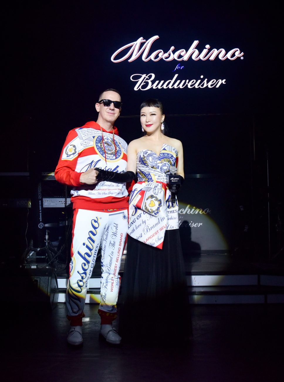MOSCHINO X BUDWEISER party in Shanghai, Courtesy of Moschino