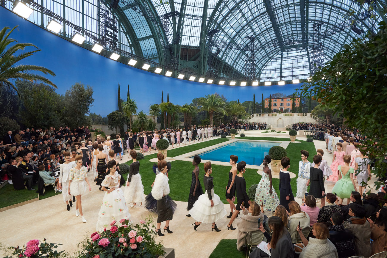 Chanel Spring Summer 2019 Haute Couture Collection, Photo by Olivier Saillant