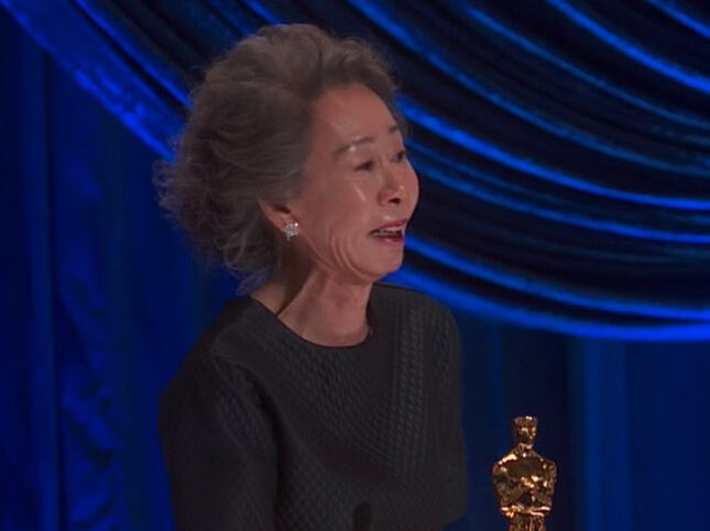 Yuh-Jung Youn wins Oscar for Best Actress in a supporting role for "Minari"