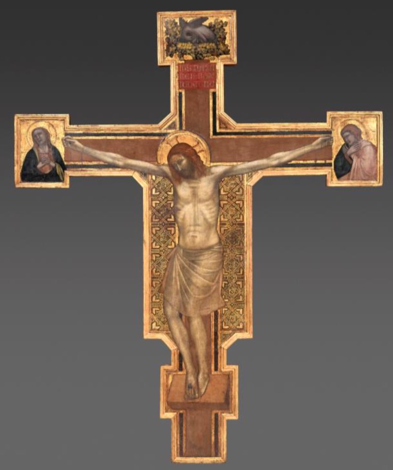 Giotto, Croix peinte, 1315-1320, Musée du Louvre, Grand Palais