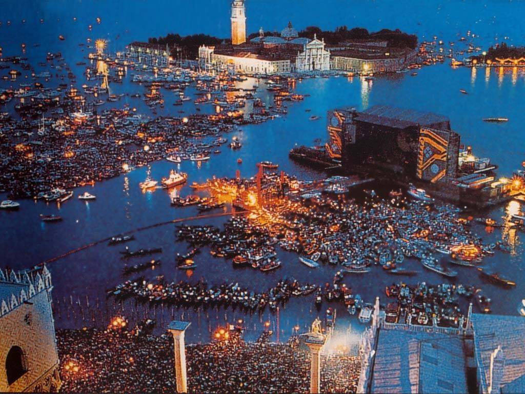 July 15, 1989, Pink Floyd concert in Venice