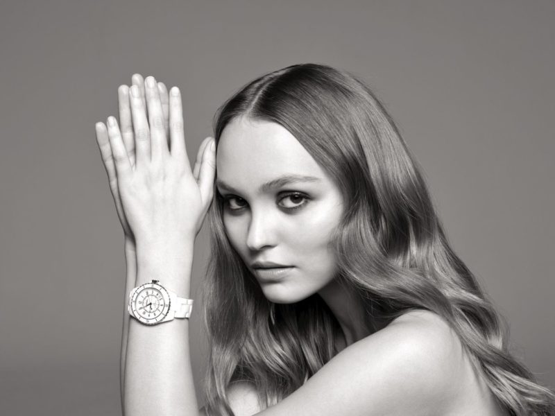 Lily-Rose Depp, wears Chanel J12 timepiece, CHANEL Watches, Courtesy of CHANEL