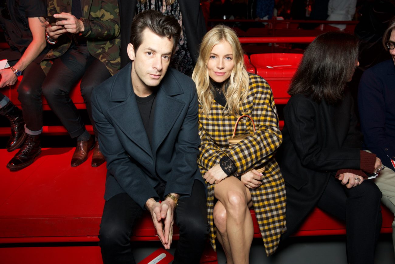 Mark Ronson, Sienna Miller at Louis Vuitton Women Collection Fall-Winter 2019 2020 © Louis Vuitton Malletier – All rights reserved