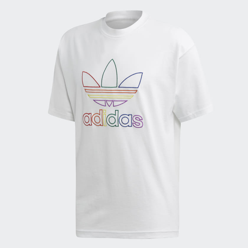 T-shirt Pride Trefoil by Adidas