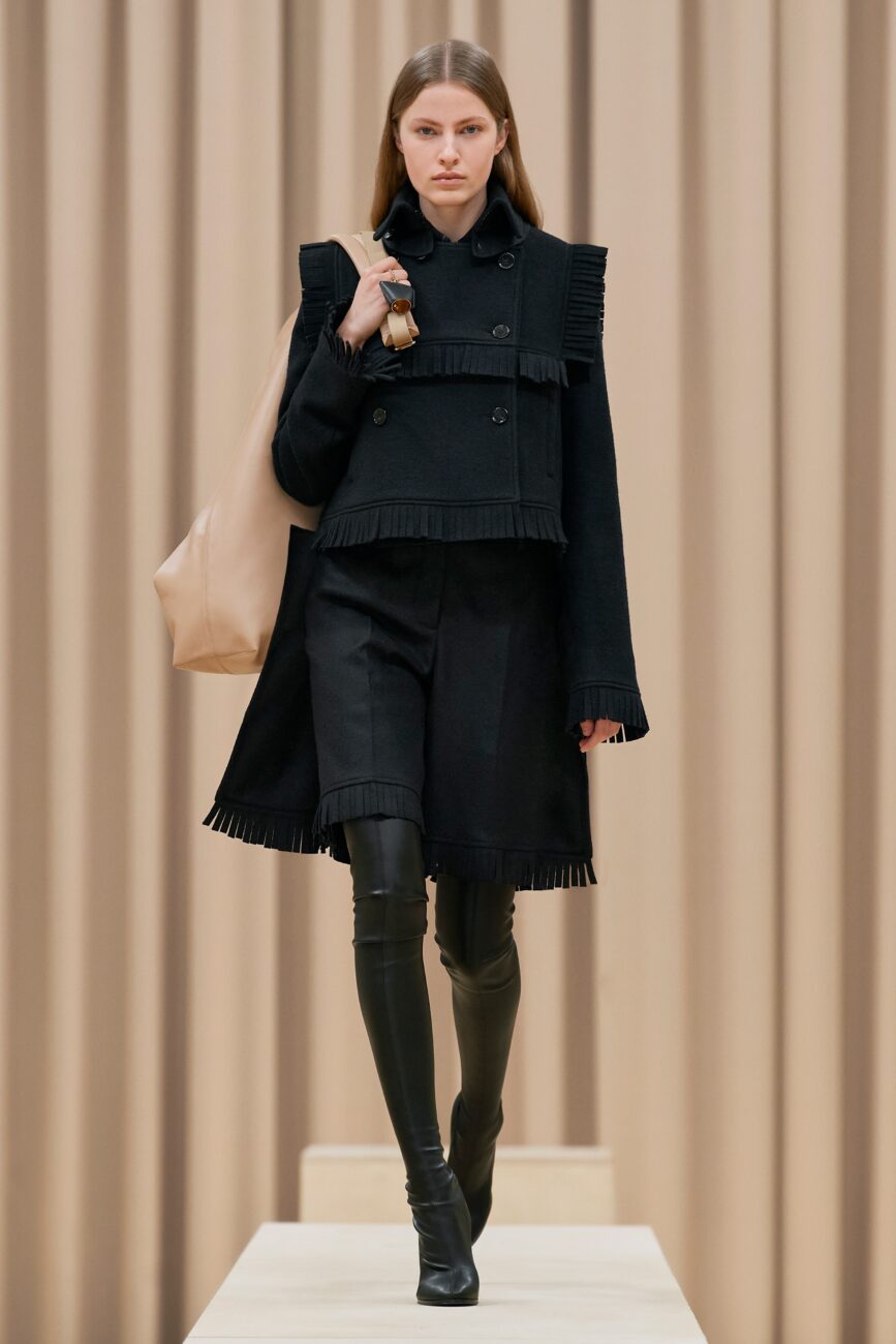 Burberry look 15. Courtesy of Vogue Runway