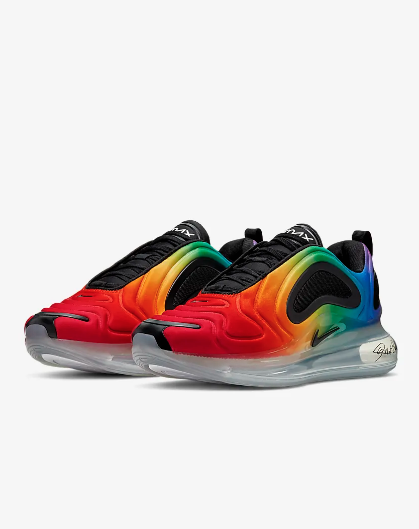 Nike Air max 720 BETRUE in collaboration with Gilbert Baker