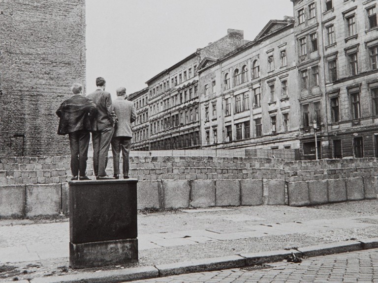 Henri Cartier-Bresson. The Berlin Wall. 1962.