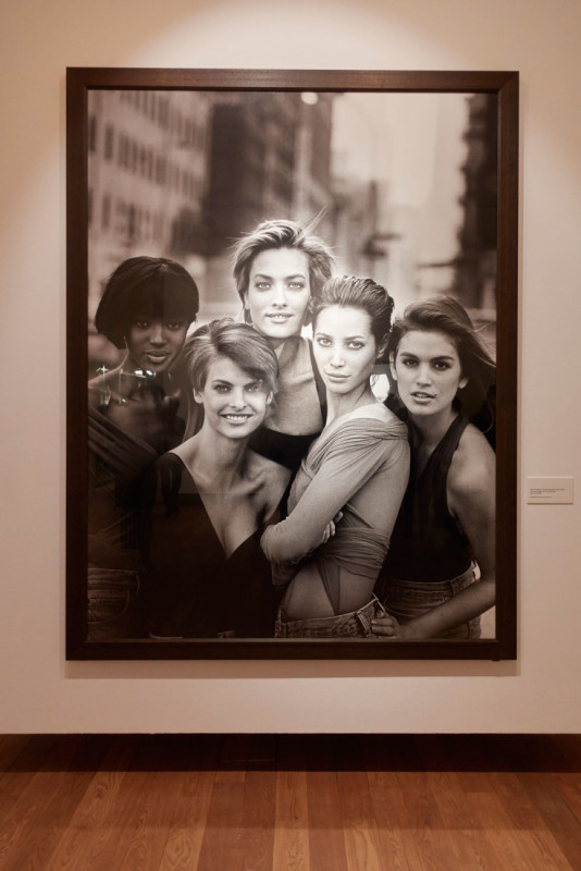 NAOMI CAMPBELL, LINDA EVANGELISTA, TATJANA PATITZ, CHRISTY TURLINGTON AND CINDY CRAWFORD, NEW YORK, 1990 – PH. PETER LINDBERGH, Venaria Show 20171