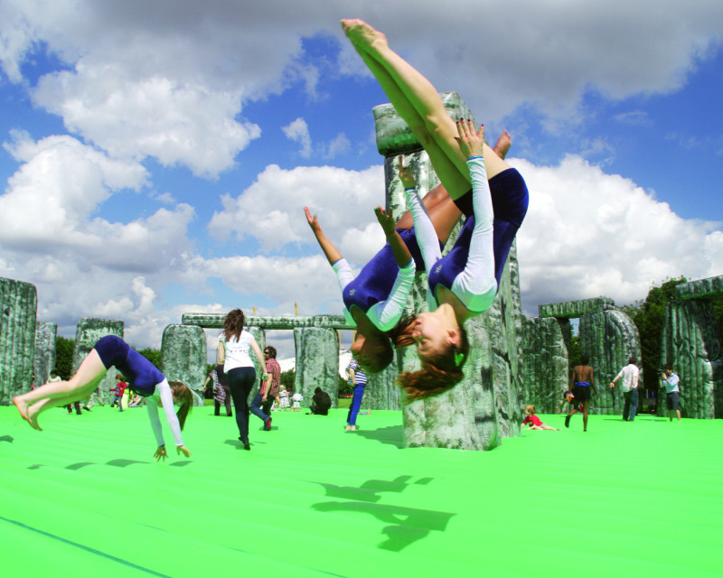 eremy Deller Sacrilege, 2012 Installation view, Greenwich, London, 2012 Commissioned by the Glasgow International Festival and the Mayor of London Courtesy of The Artist and The Modern Institute/Toby Webster Ltd, Glasgow Photo: Jeremy Deller