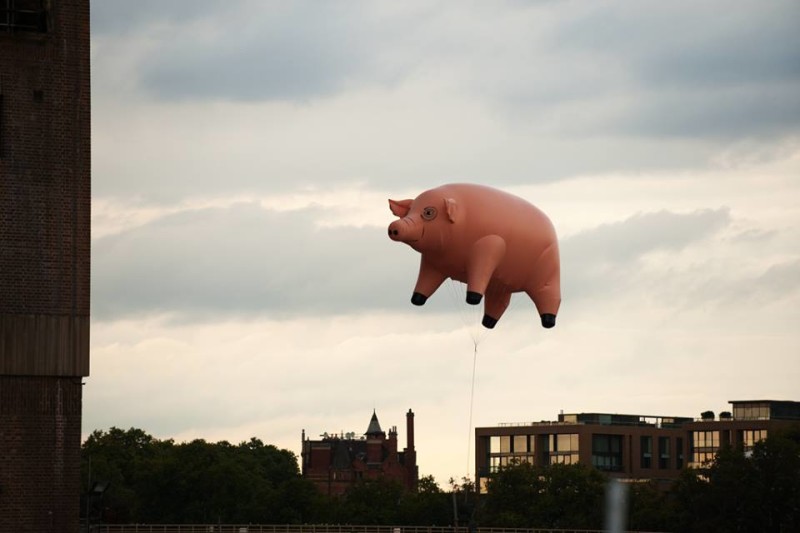 Algie_flying pig_Battersea Station_London_Pink Floyd_album cover