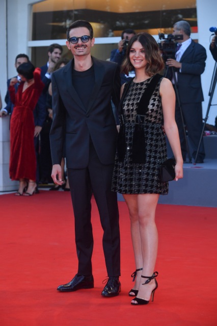 Fabio Rovazzi e Karina Bezhenar_75th Venice International Film Festival_Giorgio Armani_Getty Images