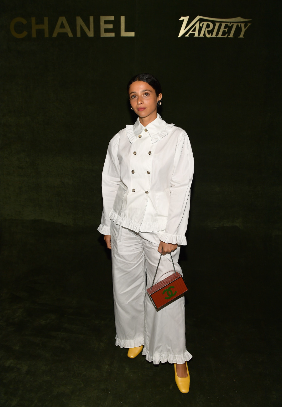 Nadia Gohar attends CHANEL and Variety Dinner at La Banane on September 9, 2018 in Toronto, Canada.