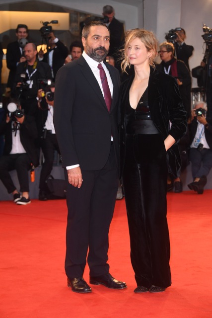 Saverio Costanzo e Alba Rohrwacher_75th Venice International Film Festival_Giorgio Armani_Getty Images