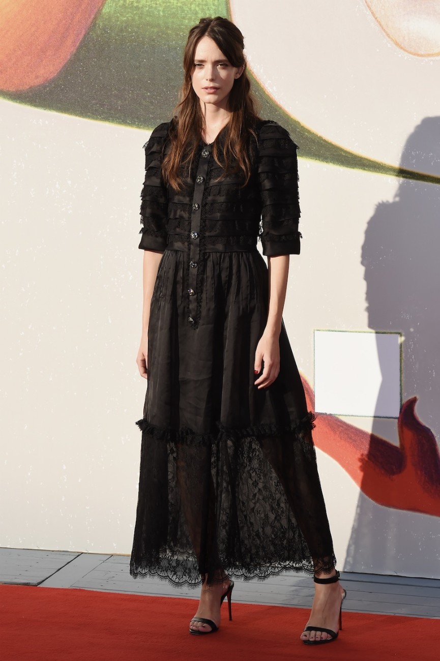 Stacy Martin_Last Year at Marienbad_75th Venice International Film Festival_Chanel