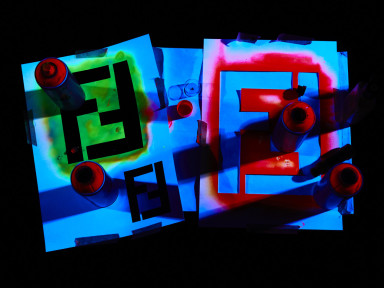 F IS FOR_graFFiti_Making of Images