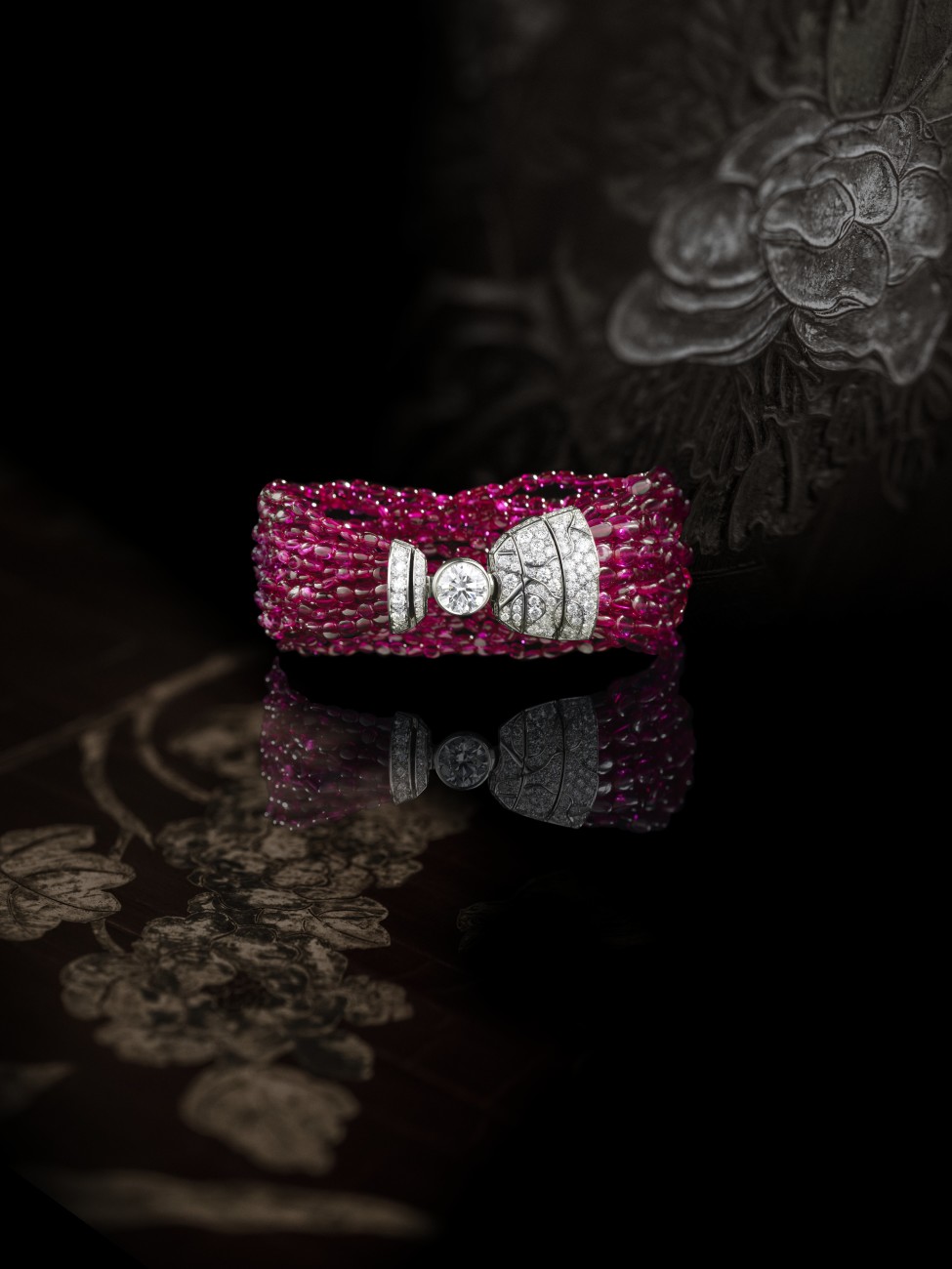 Coromandel Collection_CHANEL Fine Jewelry_Evocation_Florale_spinel