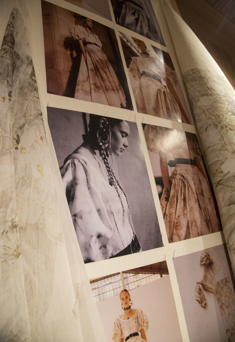 The Alexander McQueen flagship store features a study space for students