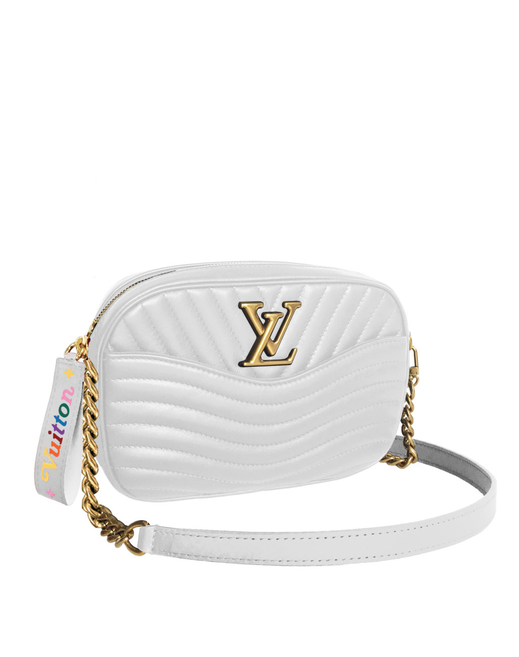 White Camera Bag Louis Vuitton New Wave