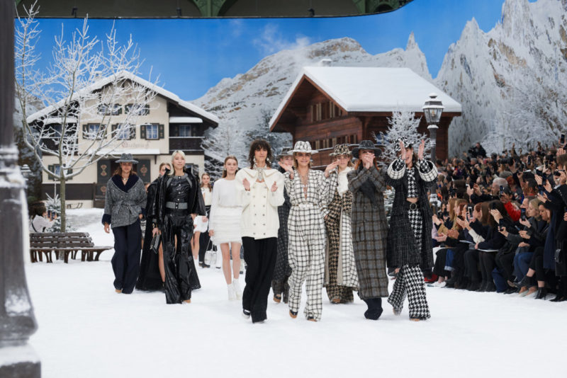 Chanel FW 2019 Collection, Finale, Photo by Olivier Saillant