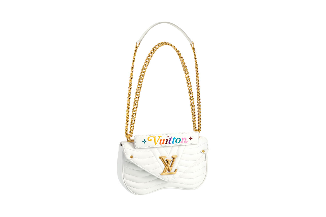 White Chain Bag Louis Vuitton New Wave