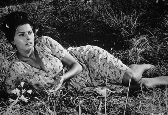 Sophia Loren as Cesira in "La Ciociara" directed by Vittorio De Sica