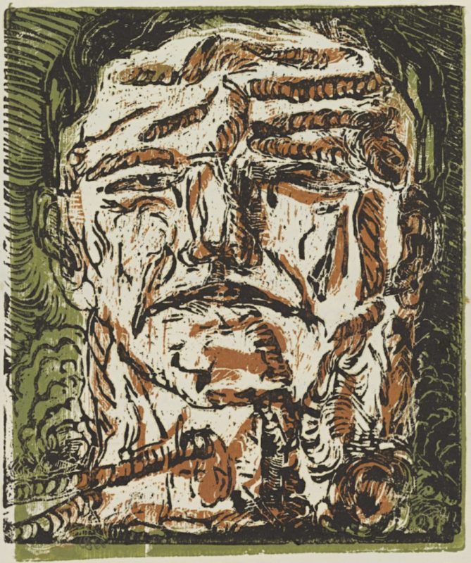 Großer Kopf (Large Head), 1966_Baselitz_Gallerie dell'Accademia_Venice