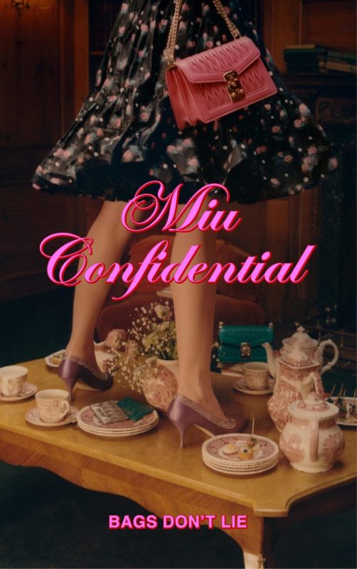 #MiuConfidential "Bags Don't Lie" by Simon Cahn, Courtesy of Miu Miu