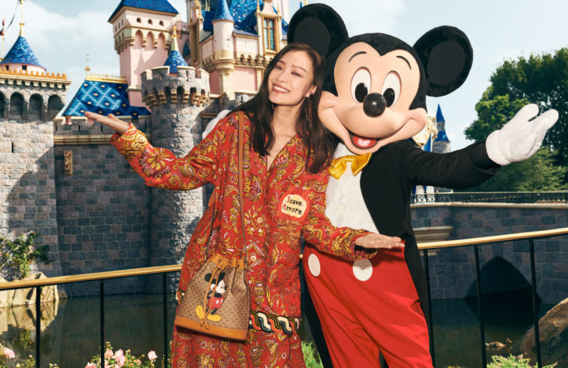 gucci on X: Luggage and accessories from the #DisneyXGucci collection to  celebrate the Year of the Mouse, crafted in GG motif printed with Mickey  Mouse and trimmed in leather. ©Disney  /