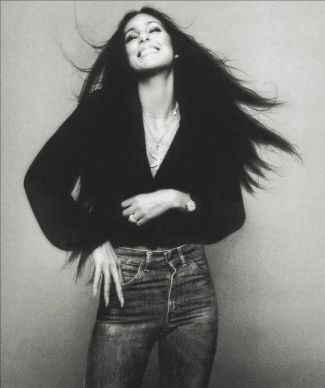 Goddess Like Any Woman_Cher_I'd Rather Believe in You_album cover_Norman Seeff