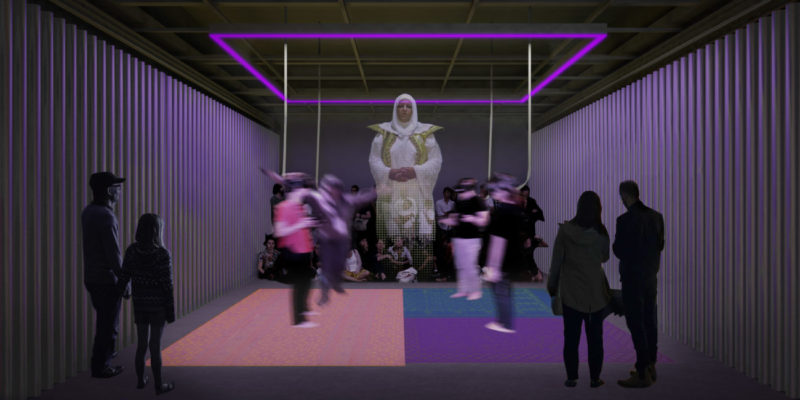 ONXStudio_Rendering_Image by Leong Leong. Simulation of art inspired by Sensorium