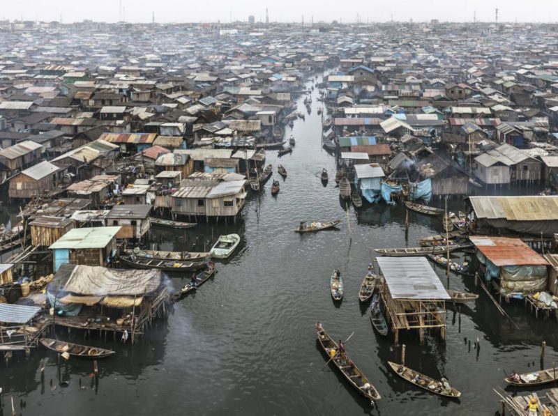 Anthropocene_Photo by Edward Burtynsky_Makoko #2, Lagos, Nigeria 2016_Courtesy Admira Photography, Milan / Nicholas Metivier Gallery, Toronto