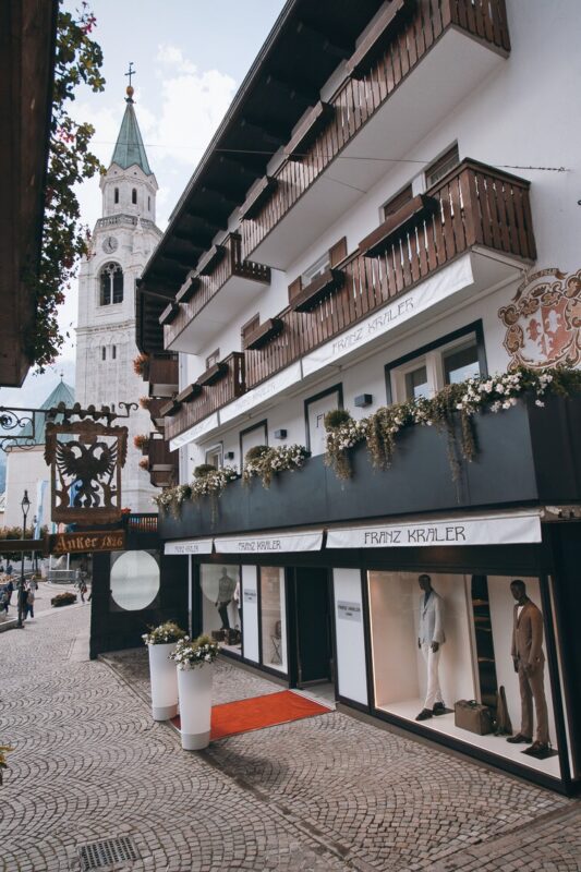 Louis Vuitton Cortina d'Ampezzo store, Italy