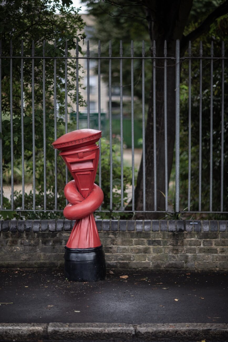 C. Alex Chinneck - Alphabetti Spaghetti - London - Image 1 - Photography by Marc Wilmot