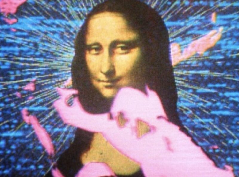 Japan-Garde_Toshio Matsumoto_artist_filmmaker_Spazio Maiocchi_Afterimage_Mona Lisa (1973)