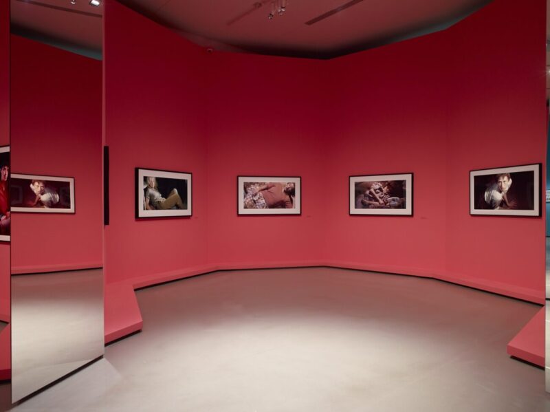 Society Portraits_Cindy Sherman une retrospectiv e (1975-2020), section Pink robes & color studies (1982), Fondation Louis Vuitton, Paris