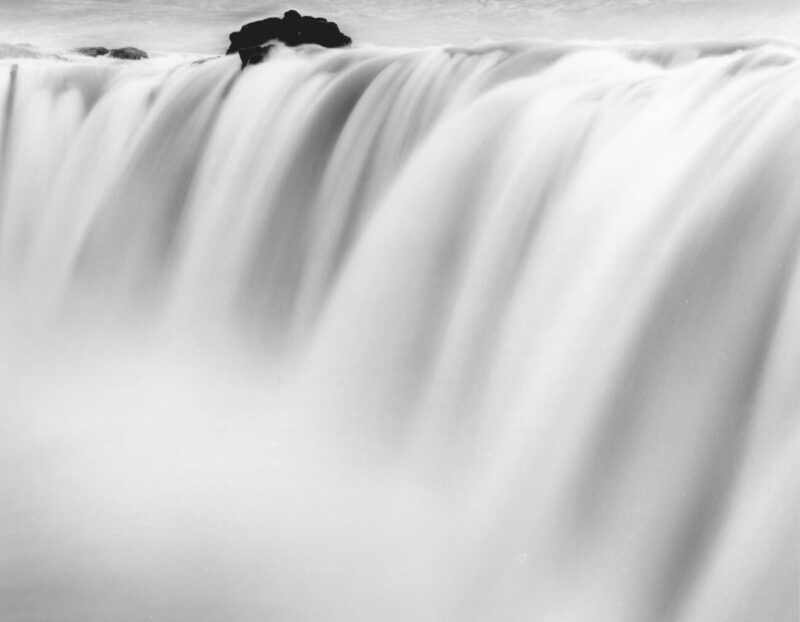 Primitive Elements_Francesco Bosso_exhibition_Museo Pignatelli_Naples_black and white photography_lanscape photographer_Fluid Columns, 2013 Iceland