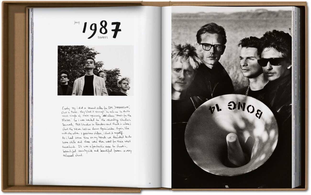 The Talent Behind The Talent_Anton Corbijn_Depeche Mode_Taschen book_rock music_photography_documentary