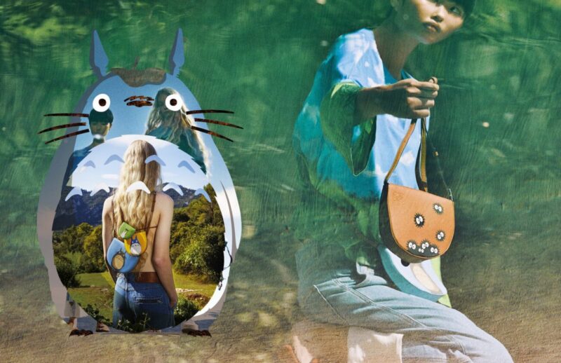 Enter Fantasy and Catch Reality_Loewe x My Neighbor Totoro_Jonathan Anderson_Studio Ghibli_nature_cult anime_capsule collection_2021