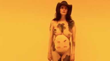 Hurt Agony Pain Love It_Richard Saltoun Gallery_London_exhbition_Liv Fontaine_feminist artist_LIV FONTAINE Silly Cow, 2020