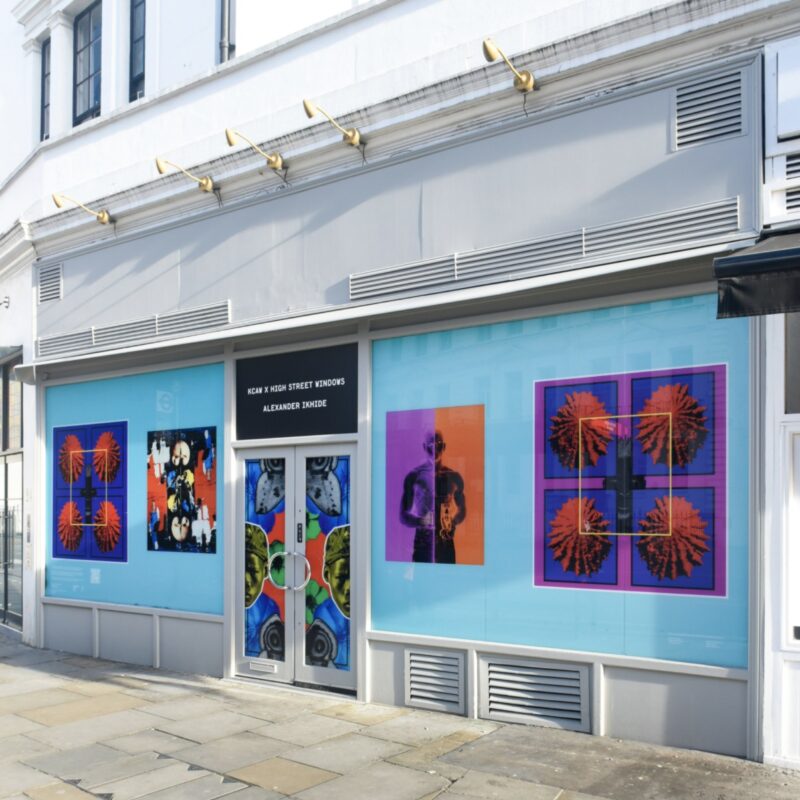 Windows Alive_Kensington + Chelsea Art Week_KCAW_High Street Windows_London street art festival