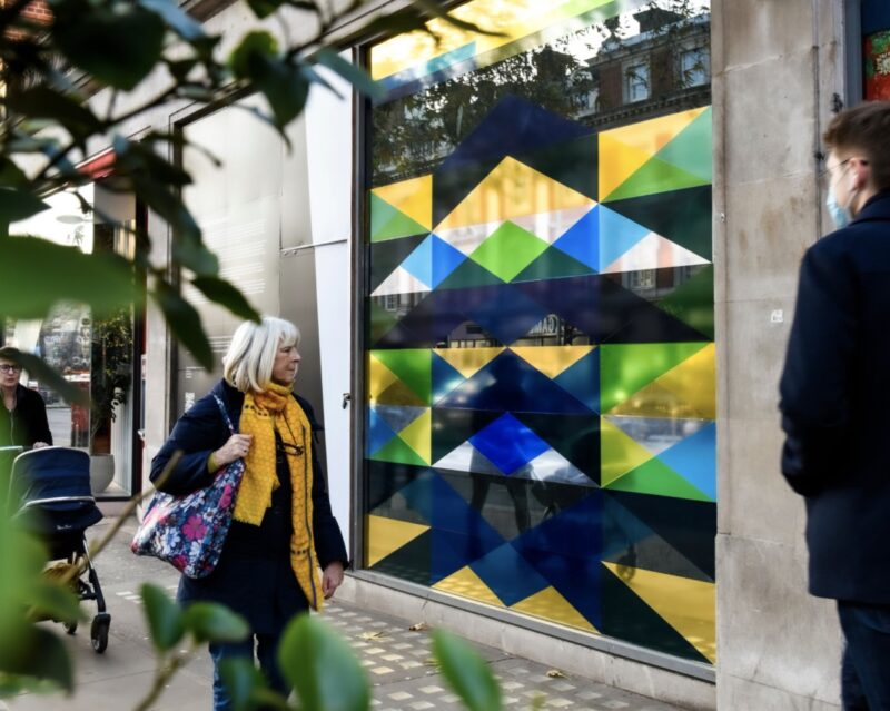 Windows Alive_Kensington + Chelsea Art Week_KCAW_High Street Windows_London street art festival