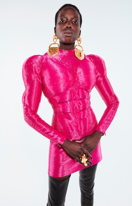 Roseberry, a massimalist for Schiaparelli- Aesthetics Bodybuilding- Spring21-Daniel Roseberry