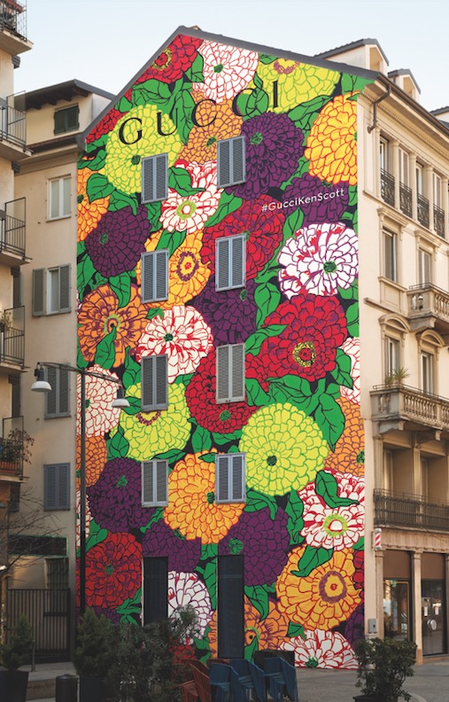 Gucci ArtWalls: Ken Scott Largo La Foppa, Milan