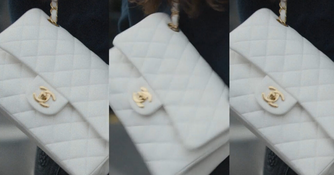 The 11.12 bag, as seen in the Chanel Iconic film by Sofia Coppola