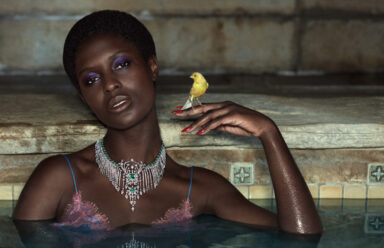 The advertising campaign for the collection, shot by Glen Luchford, stars Jodie Turner-Smith