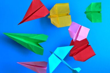 Origami Paper Planes Occupational Therapy Aircraft