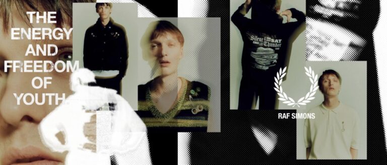 Raf Simons X Fred Perry THE ENERGY AND FREEDOM OF YOUTH
